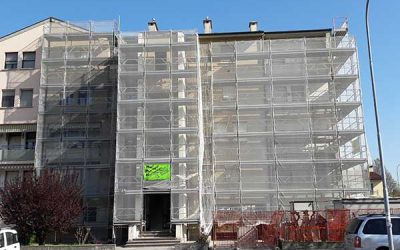 Ponteggi a telai prefabbricati